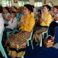 ร่วมพิธีถวายเทียนพรรษา มหาวิทยาลัยเชียงใหม่ เนื่องในเทศกาลเข้าพรรษาประจำปี 2562